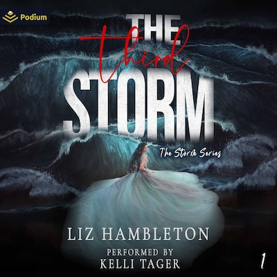The Third Storm – omslag til lydbogen af Liz Hambleton