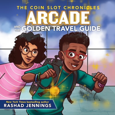 Arcade and the Golden Travel Guide – okładka audiobooka, autor Rashad Jennings