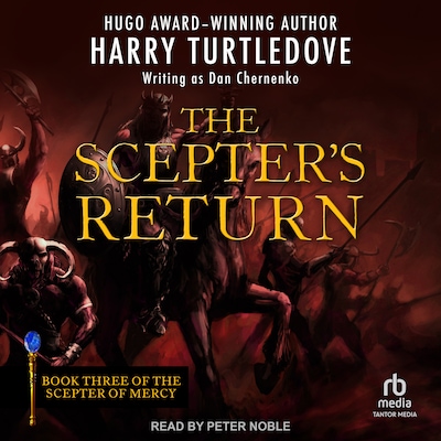 The Scepter's Return – omslag til lydbogen af Harry Turtledove