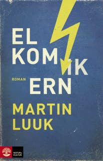 Elkomikern – omslag till ljudboken av Martin Luuk