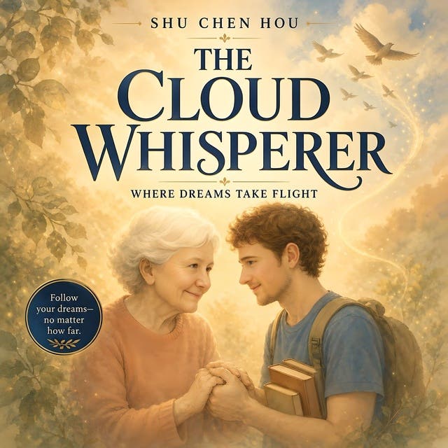 The Cloud Whisperer: A Heartwarming Story of Dreams, Hope, and the Magic of Listening – omslag til lydbogen af Shu Chen Hou