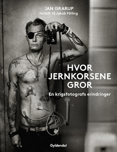 Hvor jernkorsene gror – omslag til lydbogen af Jakob Fälling, Jan Grarup