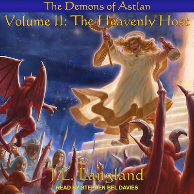 The Heavenly Host – omslag til lydbogen af J. L. Langland