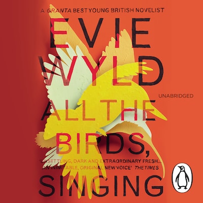 All the Birds, Singing – omslag til lydbogen af Evie Wyld