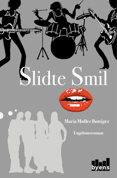 Slidte smil – omslag til lydbogen af Maria Møller Bøttiger