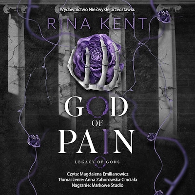 God of Pain – okładka audiobooka, autor Rina Kent