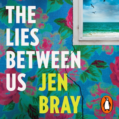 The Lies Between Us – omslag til lydbogen af Jen Bray
