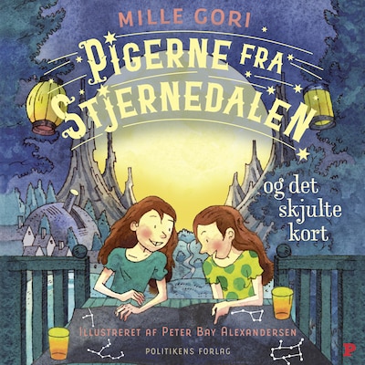 Pigerne fra Stjernedalen - og det skjulte kort – omslag til lydbogen af Mille Gori