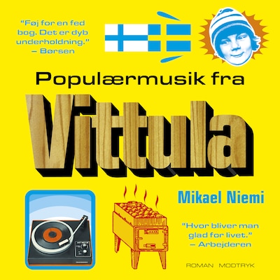 Populærmusik fra Vittula – omslag til lydbogen af Mikael Niemi