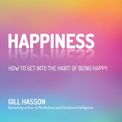 Happiness – omslag til lydbogen af Gill Hasson