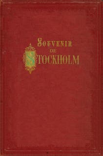 Souvenir de Stockholm : en Stockholmsskildring i bilder från 1875 – omslag till ljudboken