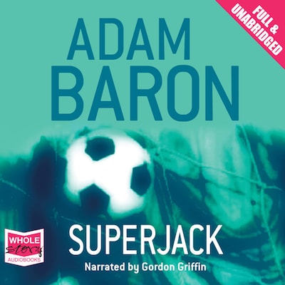 Superjack – omslag til lydbogen af Adam Baron