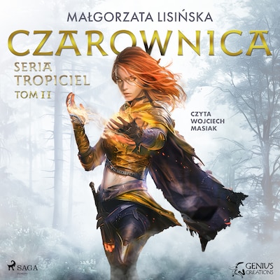 Czarownica – okładka audiobooka, autor Małgorzata Lisińska