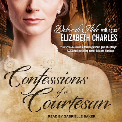 Confessions of a Courtesan – omslag til lydbogen af Deborah Hale