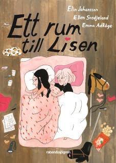 Ett rum till Lisen – omslag till ljudboken av Elin Johansson,Ellen Svedjeland