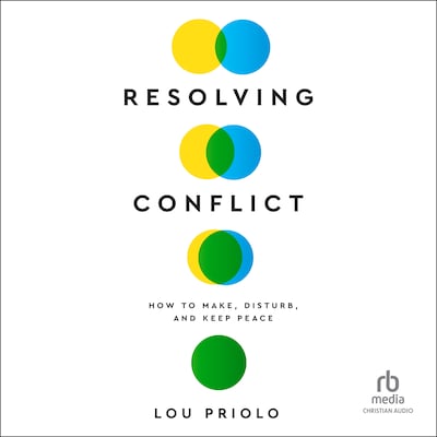 Resolving Conflict – omslag til lydbogen af Lou Priolo