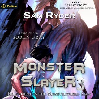 Seeker: Monster Slayer 3: The Monsterworld Saga, Book 3 – omslag till ljudboken av Sam Ryder