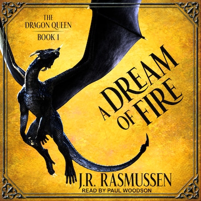 A Dream of Fire – omslag til lydbogen af J.R. Rasmussen