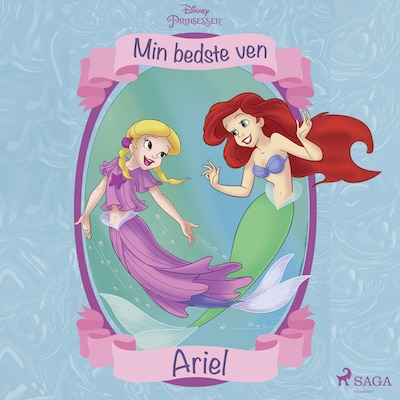 Min bedste ven - Ariel – omslag til lydbogen af Disney