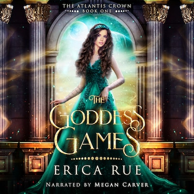 The Goddess Games – omslag til lydbogen af Erica Rue