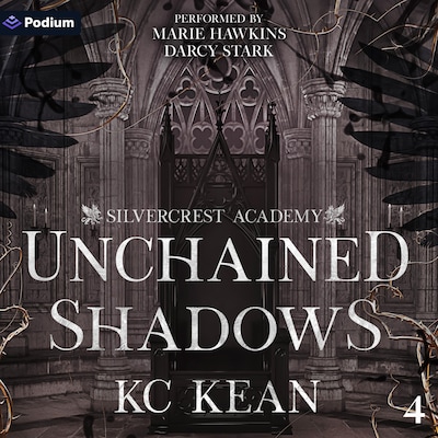 Unchained Shadows – omslag til lydbogen af KC Kean
