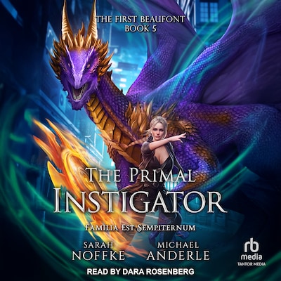 The Primal Instigator – omslag til lydbogen af Sarah Noffke, Michael Anderle