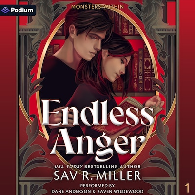 Endless Anger – omslag til lydbogen af Sav R. Miller