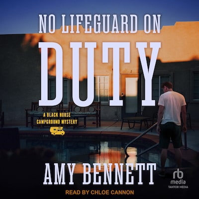 No Lifeguard on Duty – omslag til lydbogen af Amy Bennett