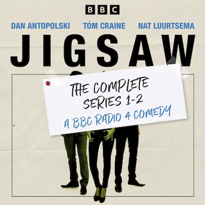 Jigsaw: The Complete Series 1-2 – omslag til lydbogen af Nat Luurtsema, Dan Antopolski, Tom Craine