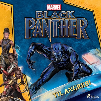 Black Panther - Til angreb! – omslag til lydbogen af Marvel