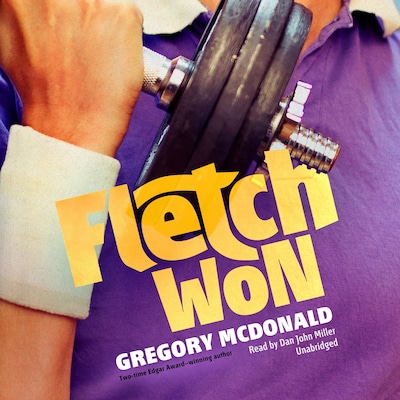 Fletch Won – omslag til lydbogen af Gregory Mcdonald