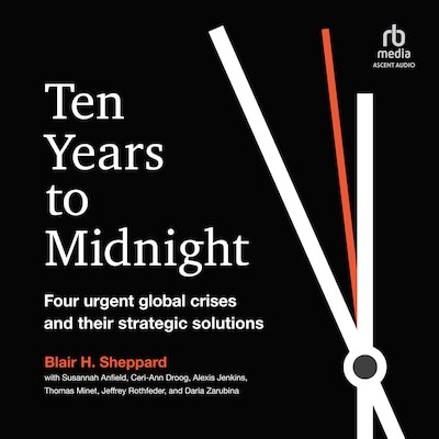 Ten Years to Midnight – omslag til lydbogen af Blair H. Sheppard