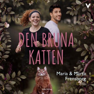 Den bruna katten – omslag till ljudboken av Maria Frensborg, Märta Frensborg