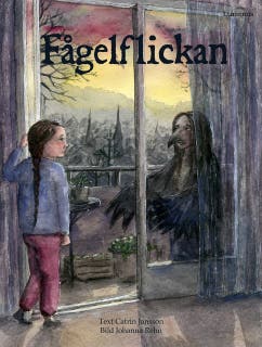 Fågelflickan – omslag till ljudboken av Catrin Jansson
