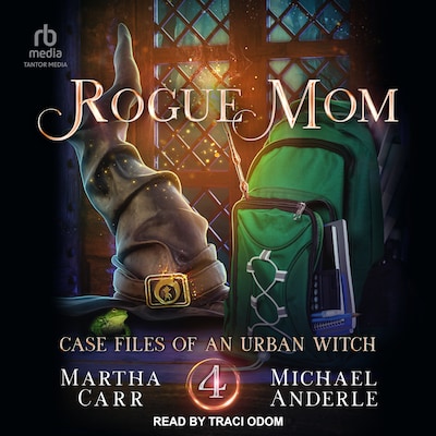 Rogue Mom – omslag til lydbogen af Martha Carr, Michael Anderle