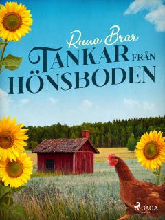 Tankar från hönsboden – omslag till ljudboken av Runa Brar