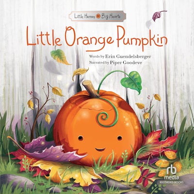 Little Orange Pumpkin – omslag til lydbogen af Erin Guendelsberger