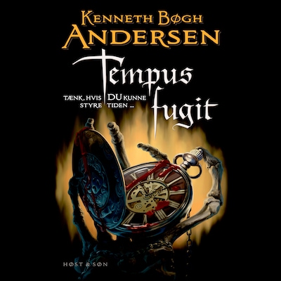 Tempus fugit – omslag til lydbogen af Kenneth Bøgh Andersen