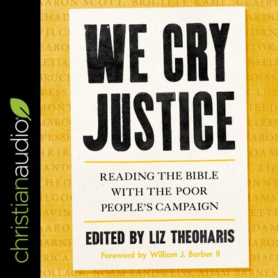 We Cry Justice – omslag til lydbogen af Unknown Author