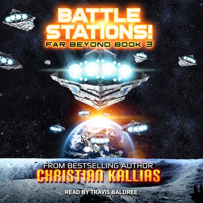 Battlestations! – omslag til lydbogen af Christian Kallias