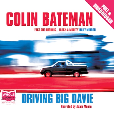 Driving Big Davie – omslag til lydbogen af Colin Bateman