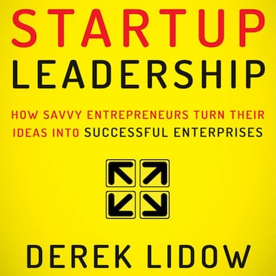 Startup Leadership – omslag til lydbogen af Derek Lidow