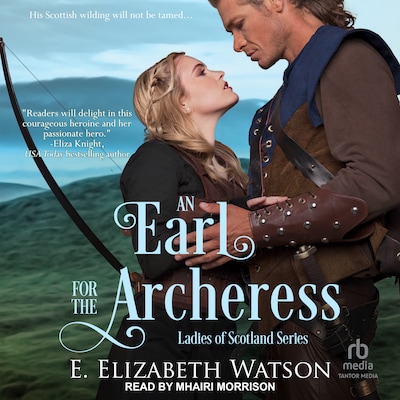 An Earl for the Archeress – omslag til lydbogen af E. Elizabeth Watson