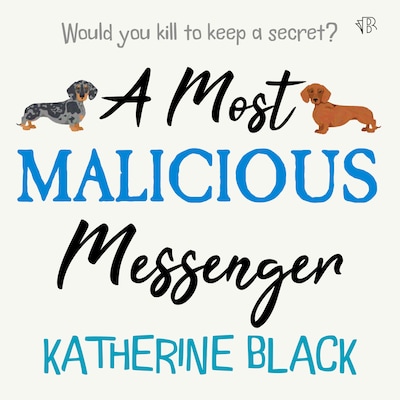 A Most Malicious Messenger – omslag til lydbogen af Katherine Black