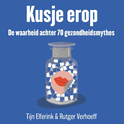 Kusje erop – omslag van het luisterboek van Tijn Elferink, Rutger Verhoeff