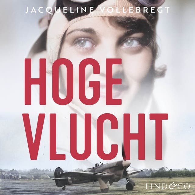 Hoge vlucht – omslag van het luisterboek van Jacqueline Vollebregt