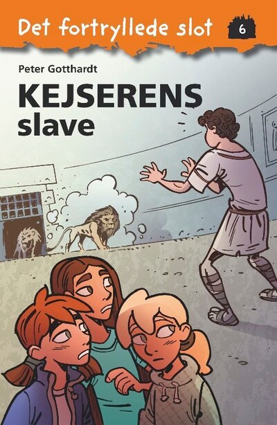 Det fortryllede slot 6: Kejserens slave – omslag til lydbogen af Peter Gotthardt