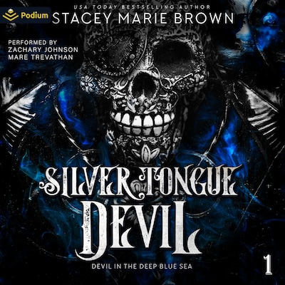 Silver Tongue Devil – omslag til lydbogen af Stacey Marie Brown
