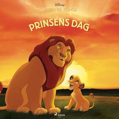 Løvernes Konge - Prinsens dag – omslag til lydbogen af Disney