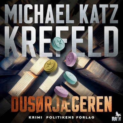 Dusørjægeren – omslag til lydbogen af Michael Katz Krefeld